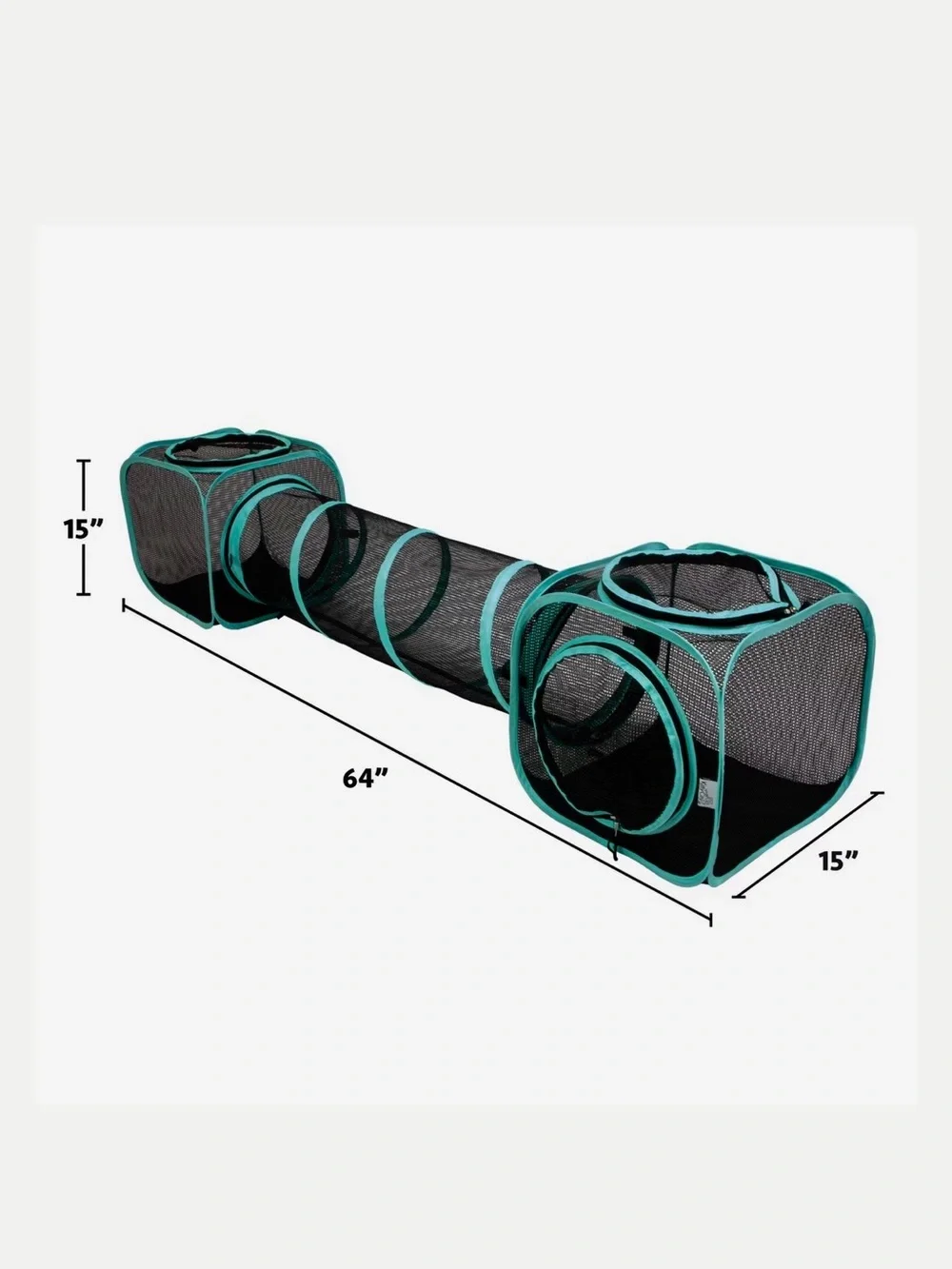 Kitty City Outdoor Two Way Play Tunnel